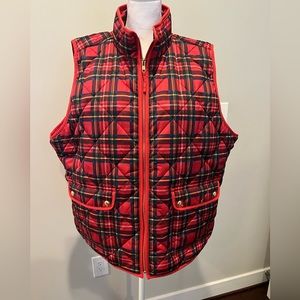 Jcrew Vest | Holiday Tartan Plaid | 2X - NWT!!